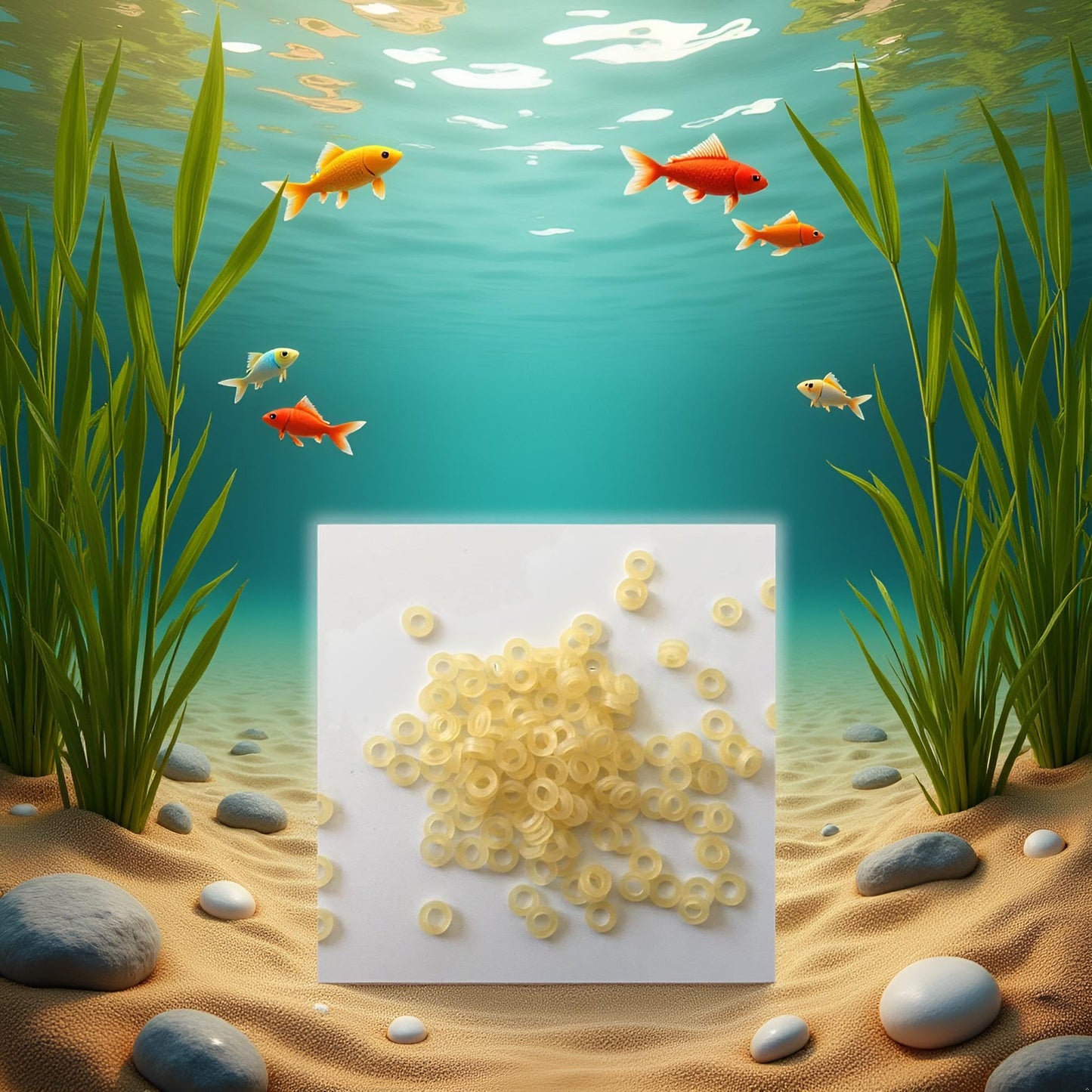 70Pcs Pellet Bands,Micro Pellet Bait Bands Match Coarse Fishing Terminal Tackle 2mm Rubber for Fishing Carp Hair Rigs and Hooks Convenient to Carry,Lures Attractants,Hunting and Fishing,Bait Rigs