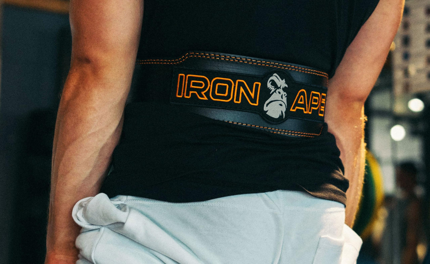 IRON APE Half Taper Lever Weightlifting Belt (M)