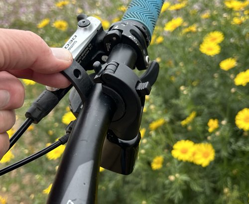 Timber Mountain Bike Bell - Quick Release Model Yew! - Multi-use MTB Trail Bell with Dual Modes