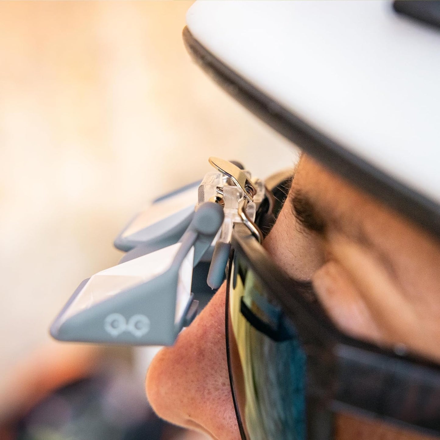 YY Vertical Belay Glasses - Hands-Free Climbing Safety Gear for Rock Climbers