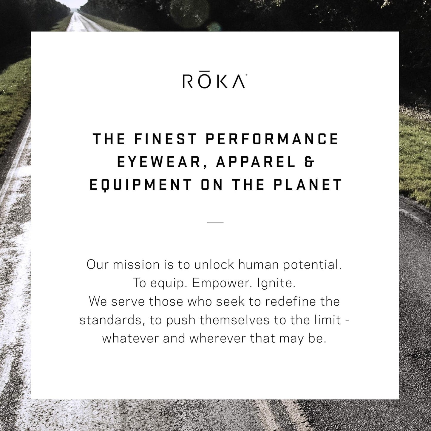 ROKA SR-1 APEX Advanced Sports Performance Ultra Light Weight Sunglasses