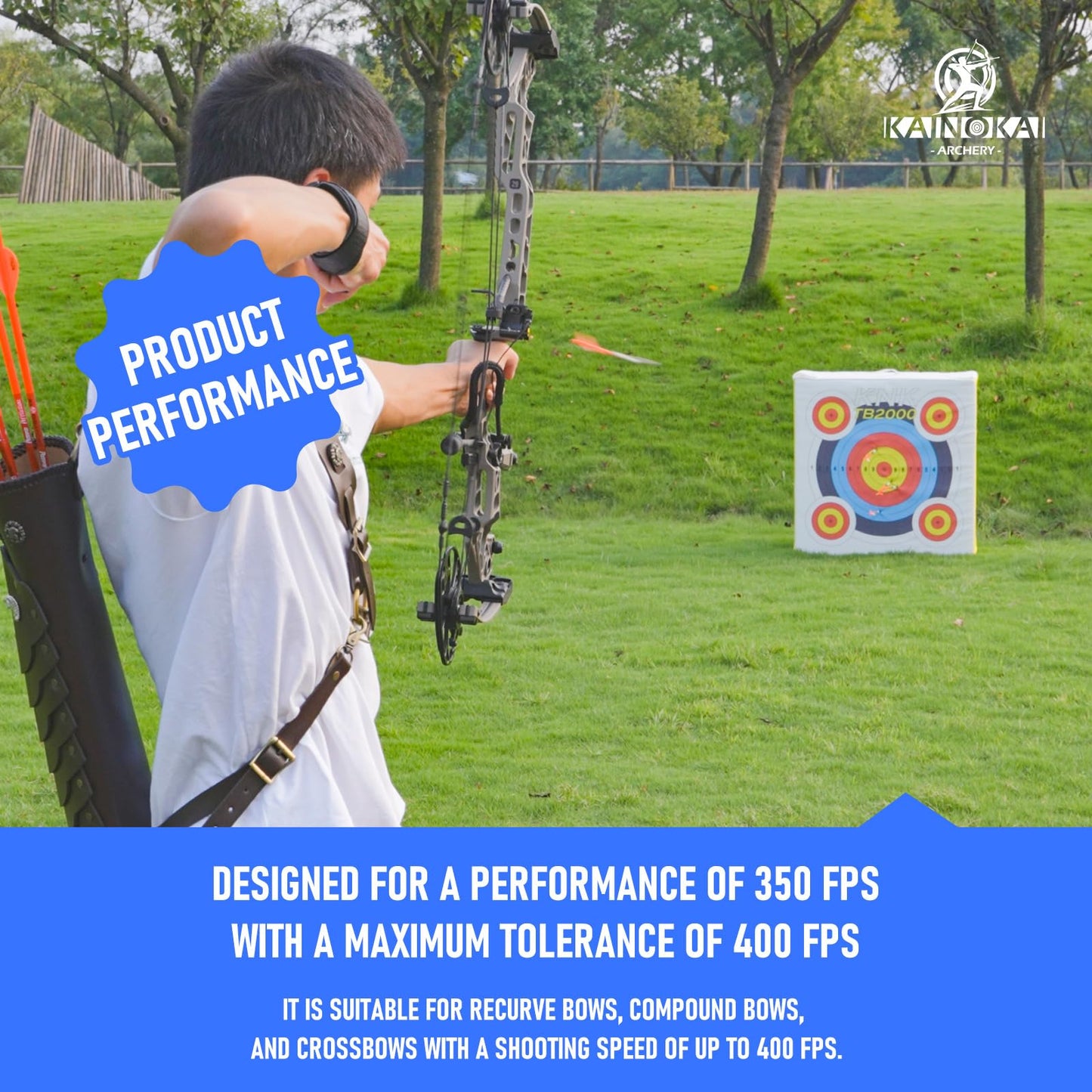 KAINOKAI Archery Bag Target Archery Targets for Backyard Available16 18" 20" 24" 32" (18")