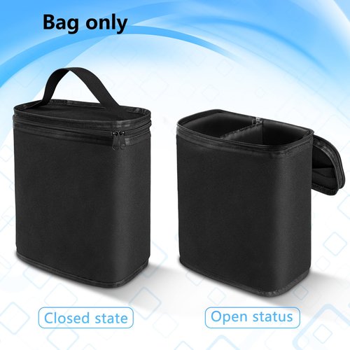 Propane Tank Bag, 1 lb./ 16 oz Fuel Cylinder Carry Bag, Refillable Propane Cylinder Tank Cover,Gas Tank Protective bag, 600D Oxford Fabric,Mini Tank Accessories, for Outdoor Camping,Cooking,Picnic