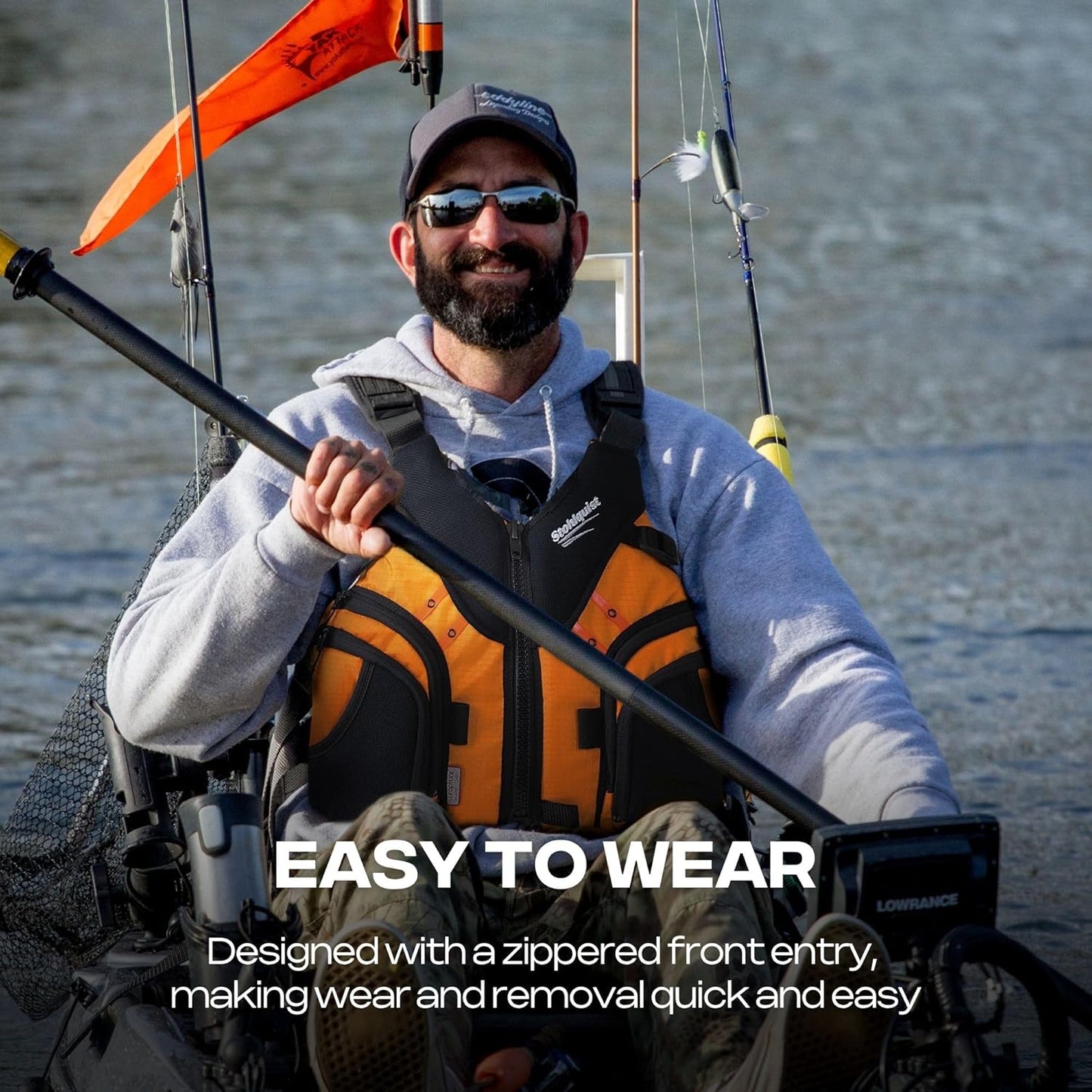Stohlquist Keeper Fishing Lifejacket (PFD)