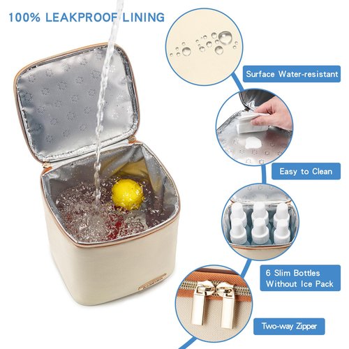BABEYER Breastmilk Cooler Bag with Ice Pack