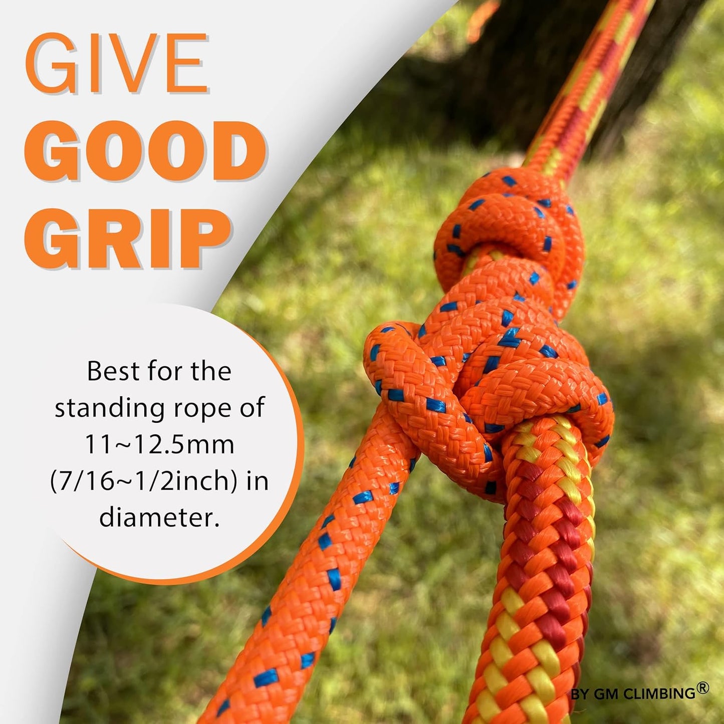GM CLIMBING 8mm (5/16") Prusik Loop Pre-Sewn 18 inches / 24 inches