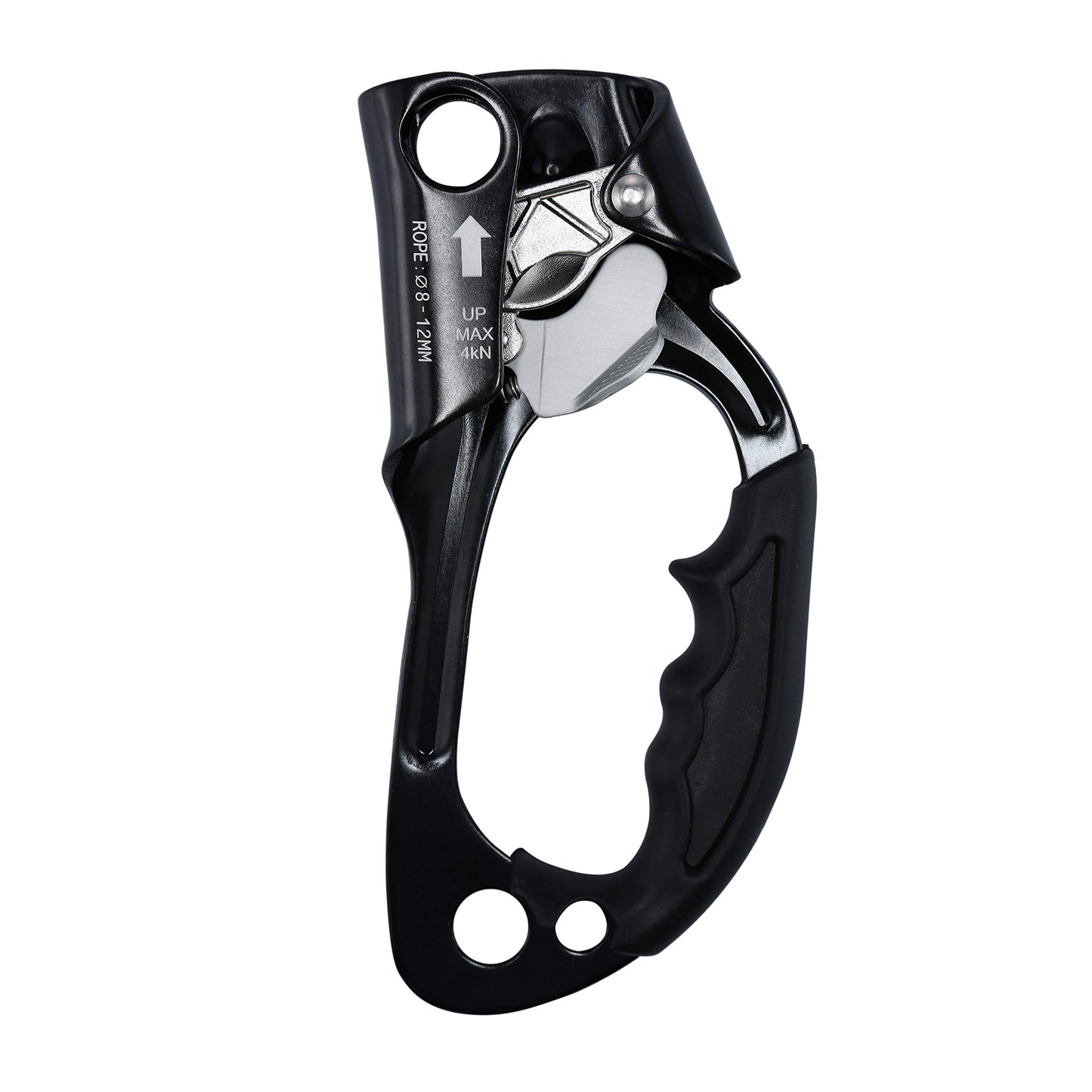 WILDKEN Climbing Hand Ascender, Fall Protection Belay Device Climbing Rope Grab for Rock Climbing Mountaineering Tree Arborist Expedition Caving Rescue Aerial Work
