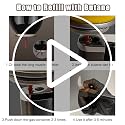 Multi-Purpose Foldable Metal Lighter with Gift Box - Refillable Torch for Camping & Kitchen - Variation 1