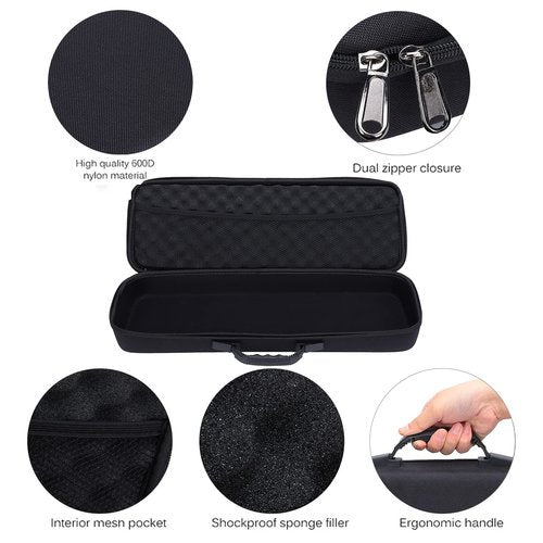 Leapiture 54 * 19 * 9cm Fishing Rod Case Hard Shell Fishing Pole Reel Storage Bags Waterproof Fishing Tackle Bag for Angler Outdoor Storage Fishing Gear