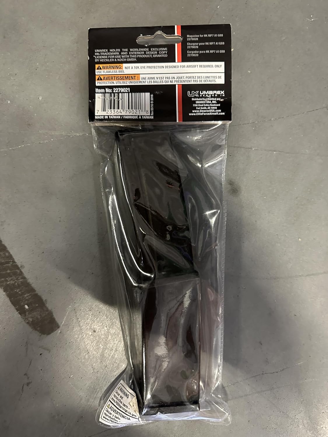 Umarex Elite Force HK Heckler & Koch 6mm BB Airsoft Gun Magazine