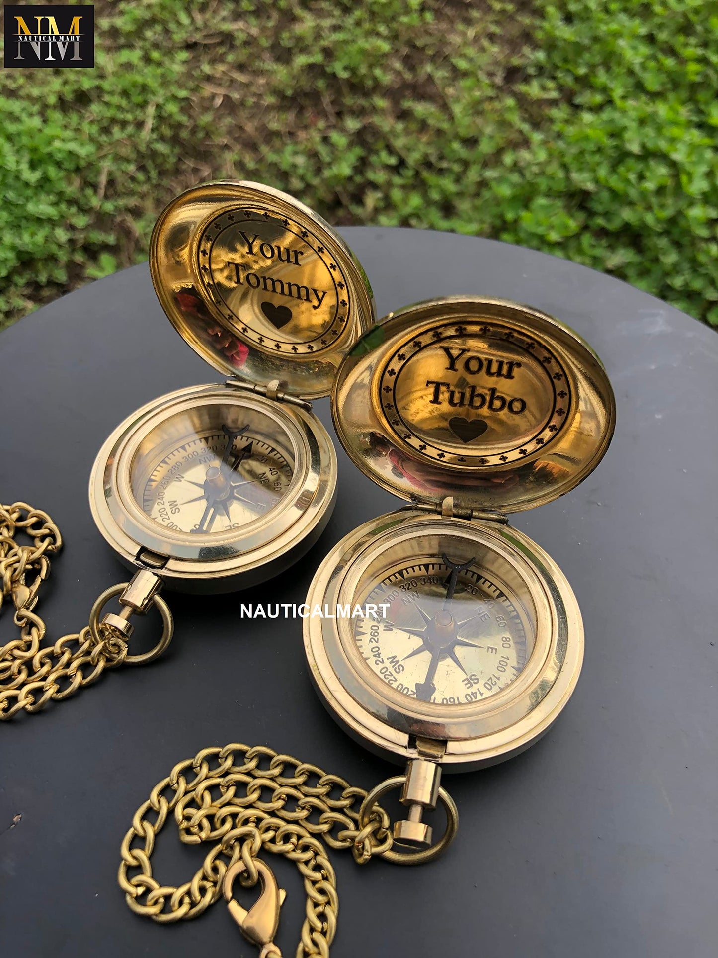 Brass Compass, Your Tommy Compass, Birthday Gifts, Working Compass, Dual Set Compass, MYCT, Dream SMP, Great Gamer Gifts