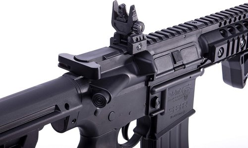Full Auto SBR CO2-Powered BB Air Gun with Dual Action Capability