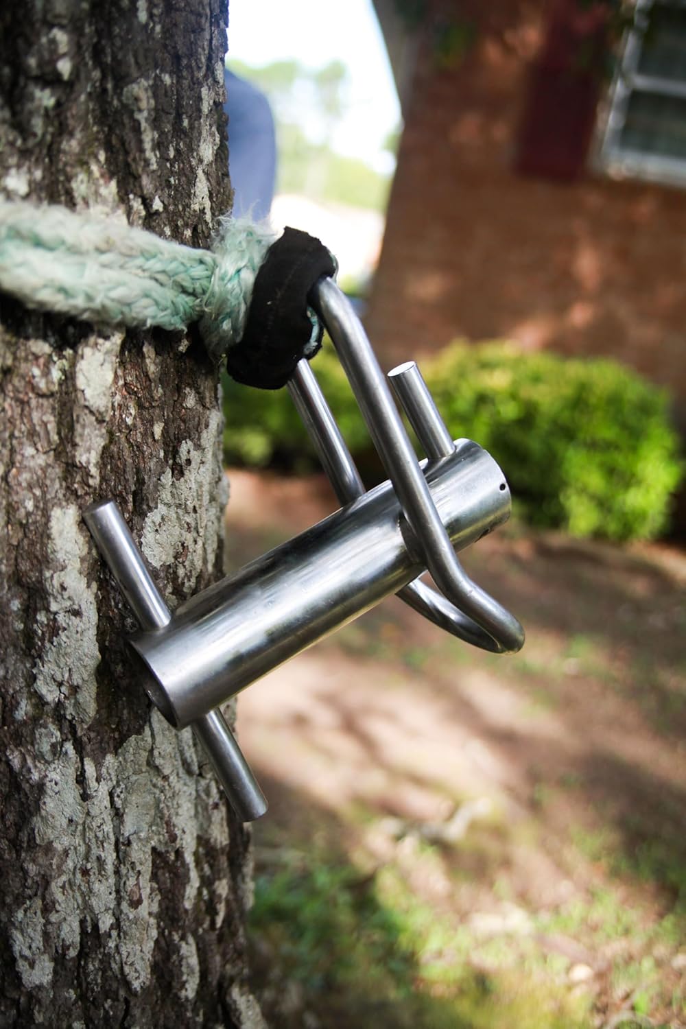 Notch Medium Portawrap Compact Stainless-Steel Rope Friction Device, Arborist Designed for Lines up to 5/8" to Lower Heavy Wood in Controlled Manner, WLL: 2,000 lbs. (POWMSS)