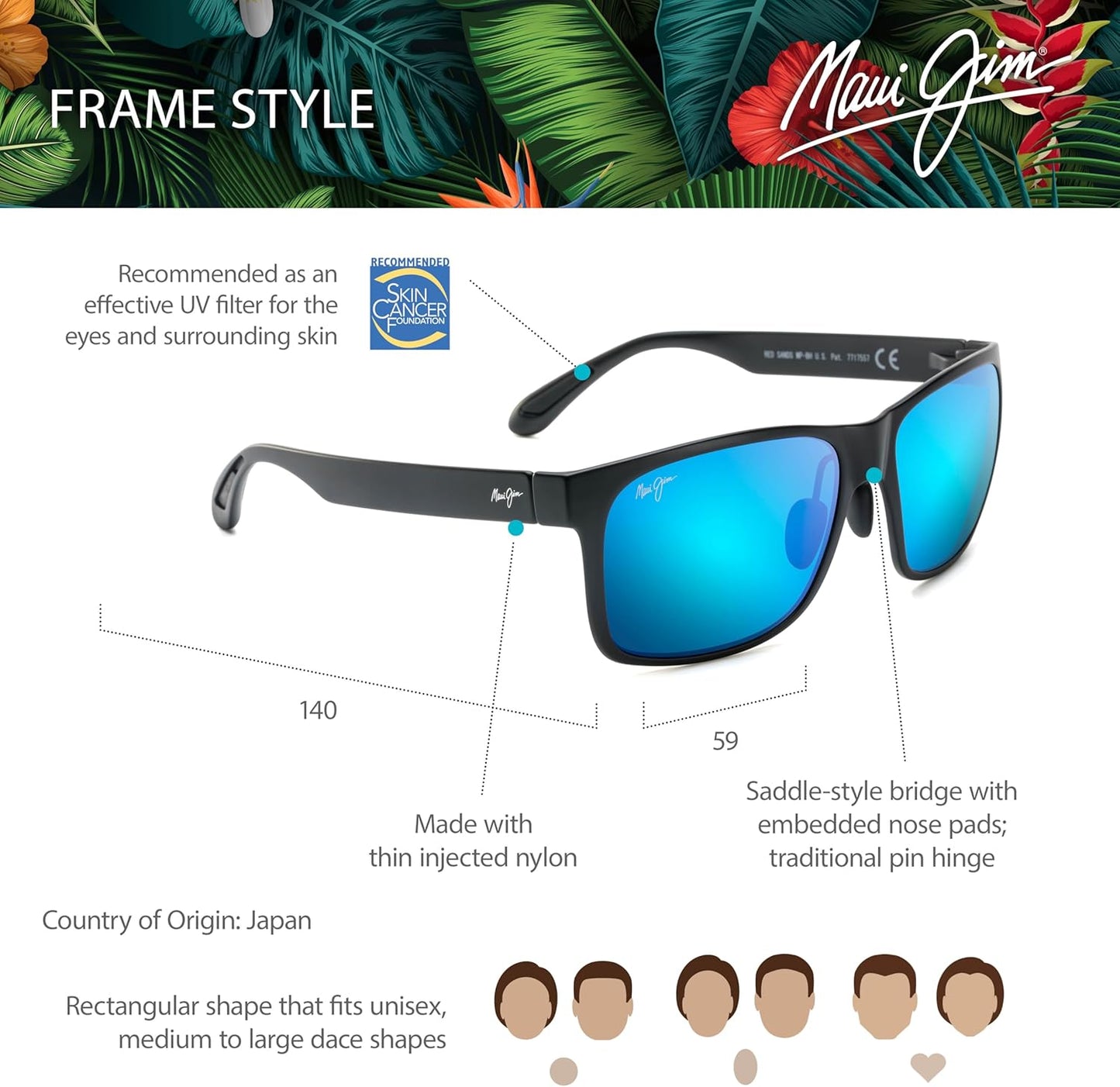 Maui Jim Red Sands Lifestyle Sunglasses