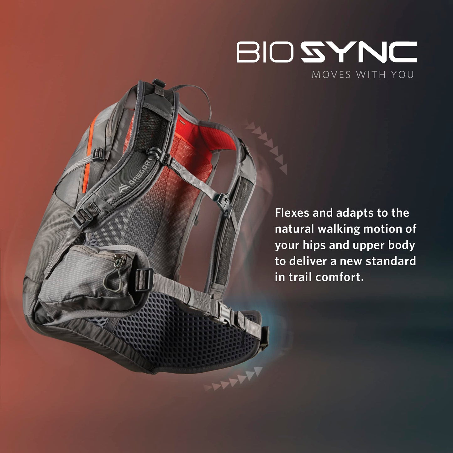 Gregory Maya 30L Women's Day Hiking Backpack, Ventilated Backpanel, Built-In Hydration Attachment for Water Bladder (Reservoir Not Included), One Size Fits All, Sunset Grey