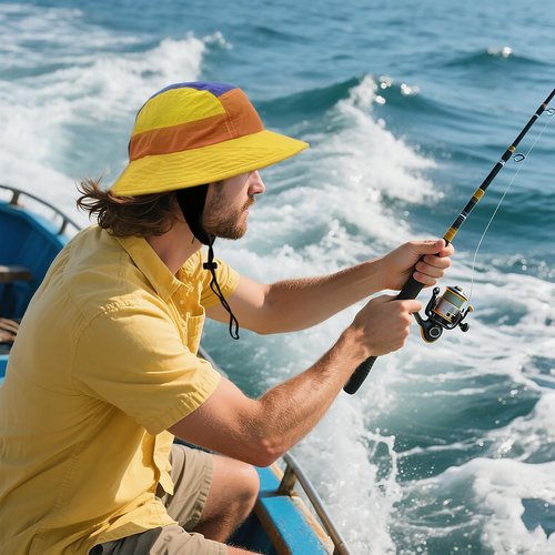 CLAPE Surf Hat Bucket Sun Hats for Surfing Boating Water-Sports Men and Women-Quick Drying Adjustable Chin Strap