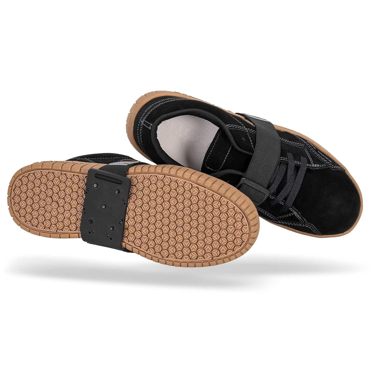 K1 Mid-Sole Ice Cleats for Men & Women - Rotatable Traction Aids For Winter Snow - Hi Vis - Low Profile