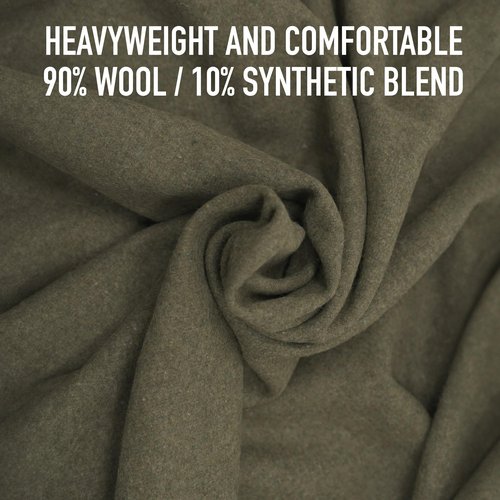 Rothco 22192 European Surplus Style Wool Blanket Size : 66" x 90"