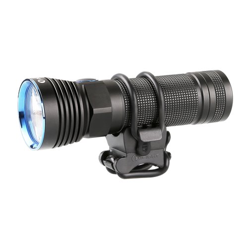 OLIGHT FB-1 Universal Flashlight Bike Mount for Flashlight, Bundled with OLINK Portable Magnetic Hook Compatible Flashlights, Obulb
