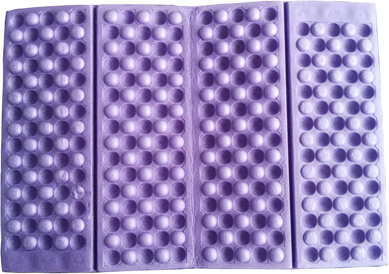 1pcs Waterproof Foldable Folding Foam Mat Chair Cushion Seat Pads (Blue, Green, Red, Orange, Purple.) (Purple)