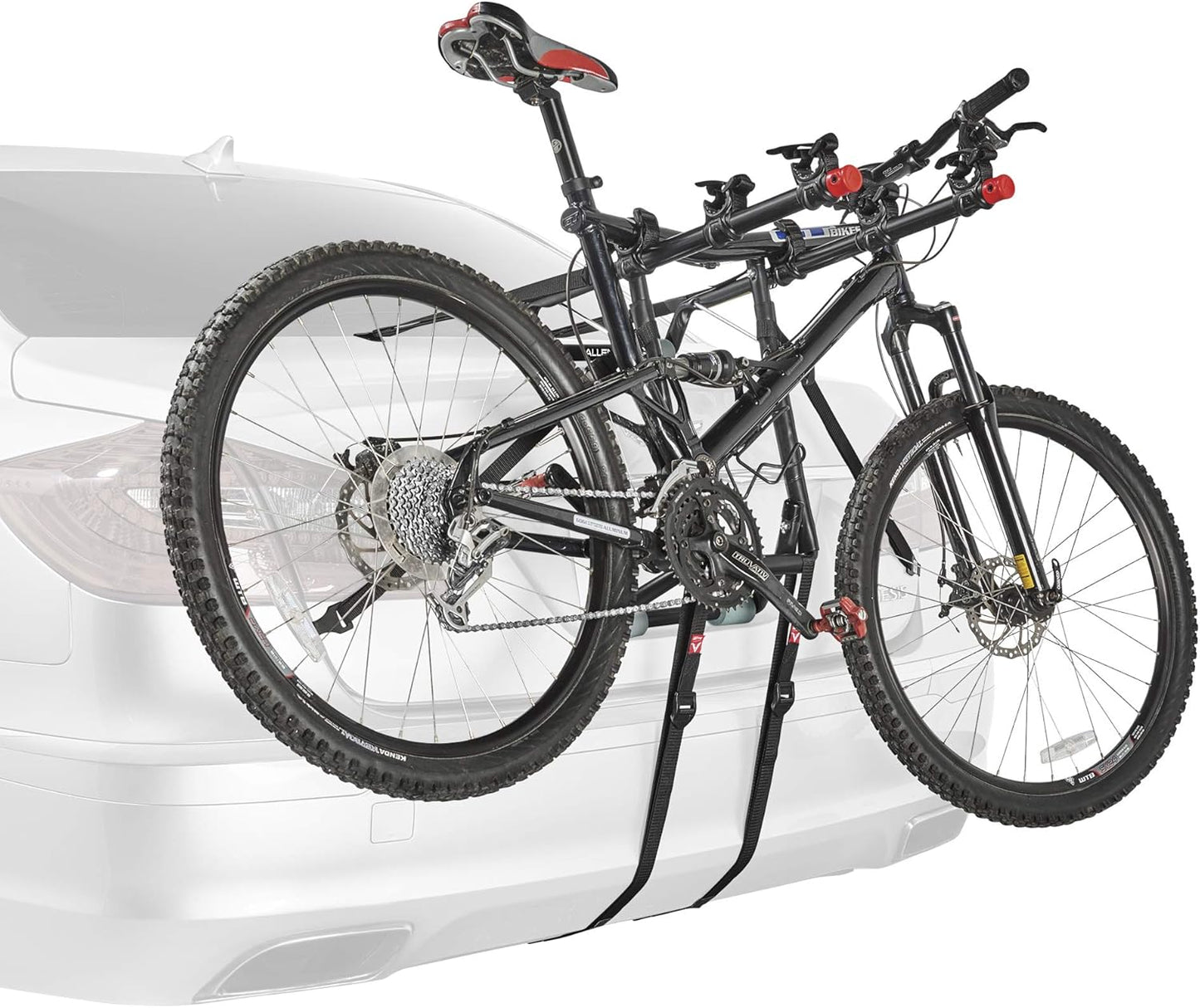 Allen Sports Deluxe 2-Bike Trunk Mount Rack, Model 102DN-R, Black