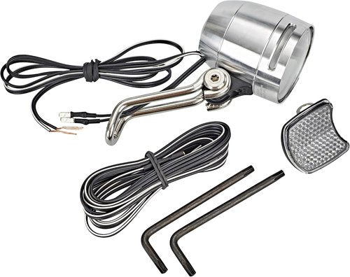 Busch & Muller IQ-XS Lumotec Dynamo Headlights Front Silver