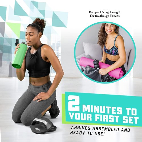 Elite Sportz Push Up Bars for Pain-Free Workouts | Sturdy & Non-Slip Design