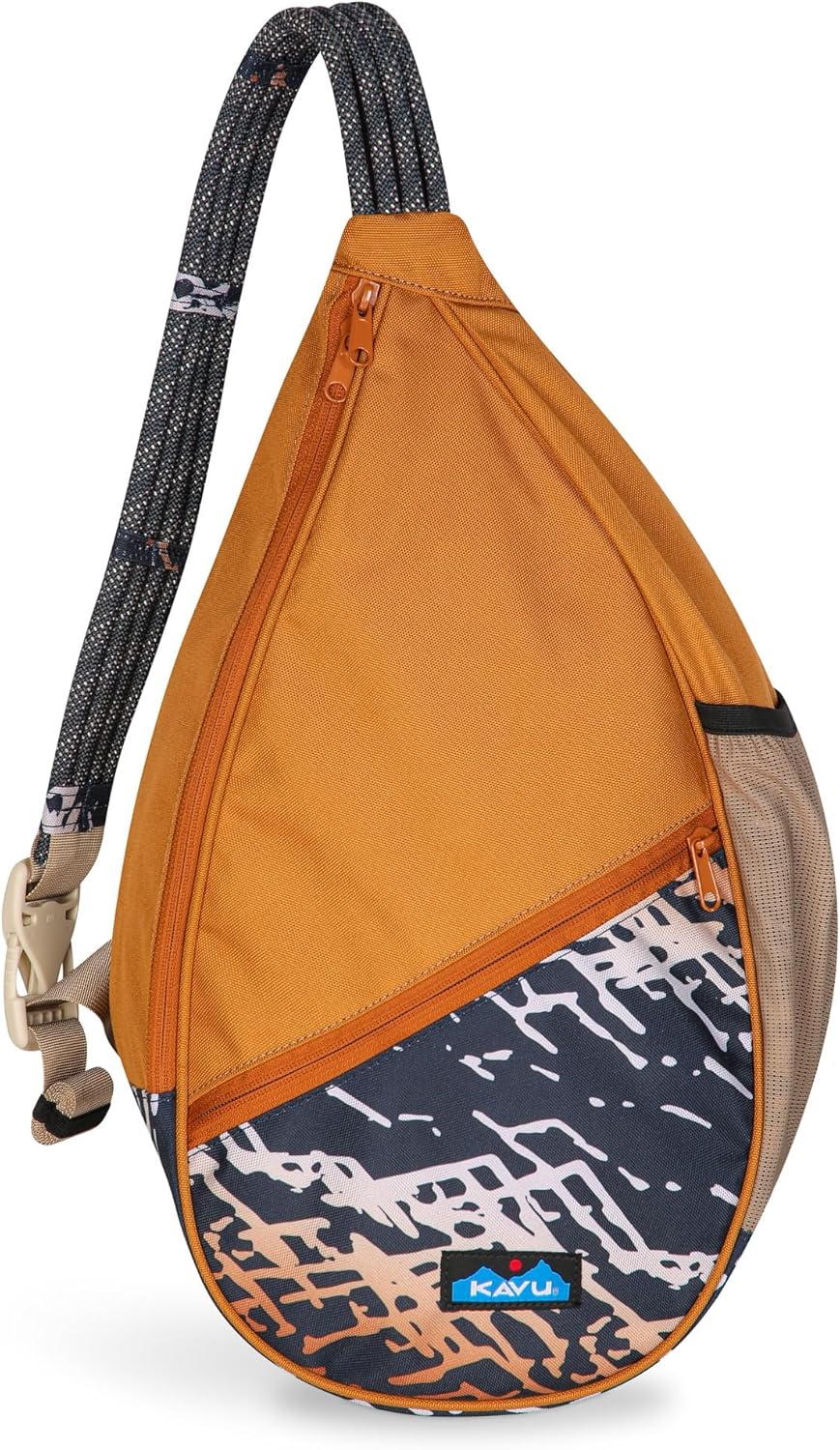 KAVU Paxton Pack Backpack Rope Sling Bag - Jet Black
