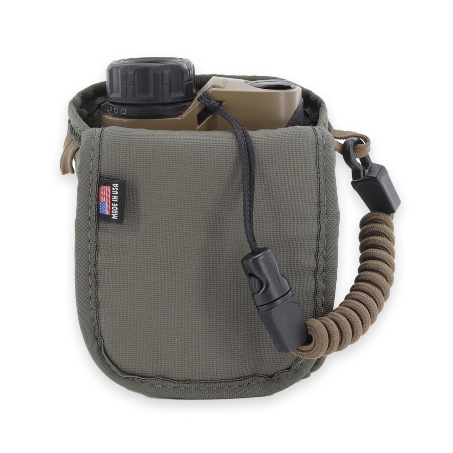 Marsupial Gear Rangefinder Tether - Elastic Coiled Safety Strap for Range Finders with Quick Attach Hook Perfect for Hunting & Bird Watching, Small