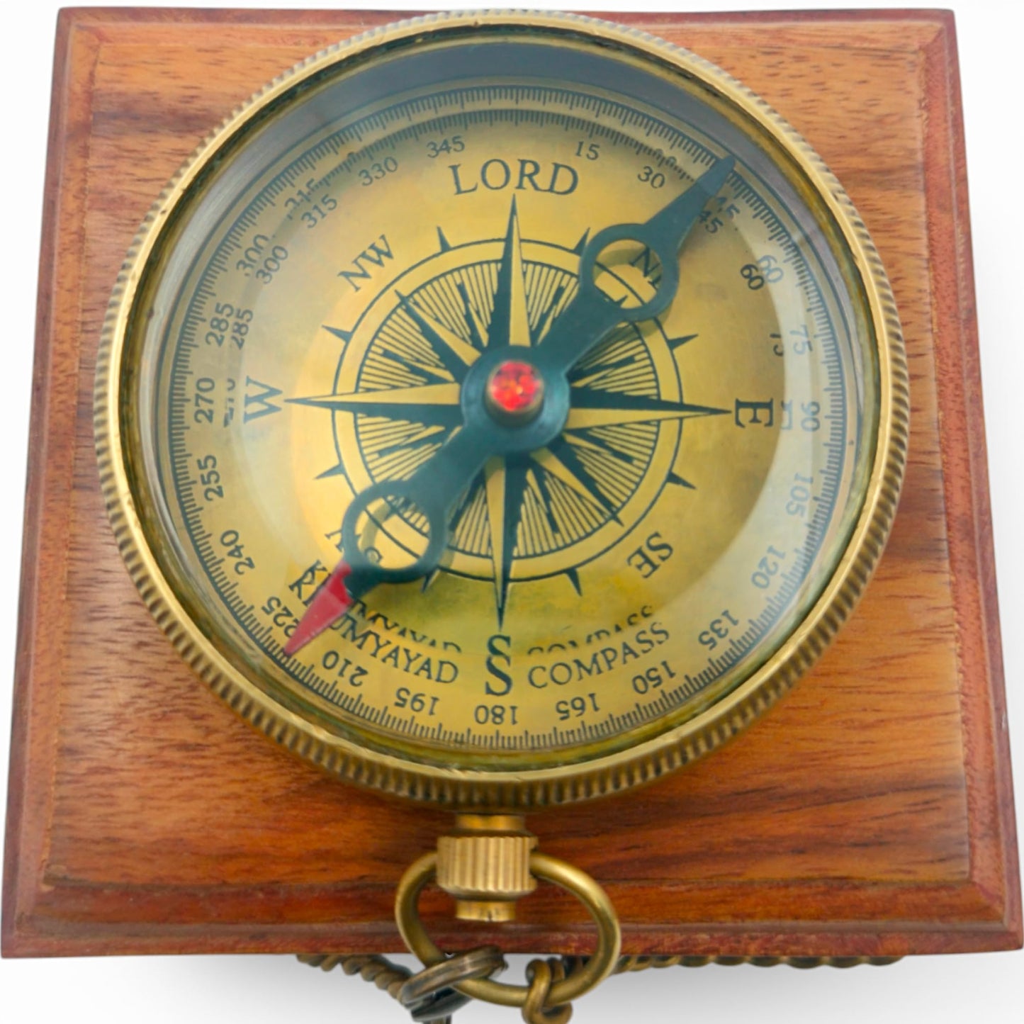 KHUMYAYAD - Antique Brass Compass Navigation Tools, Baptism Gifts for Boys, Confirmation Gifts, First Holy Communion Gifts for Boys, First Reconciliation Gifts, Religious Gifts for Men