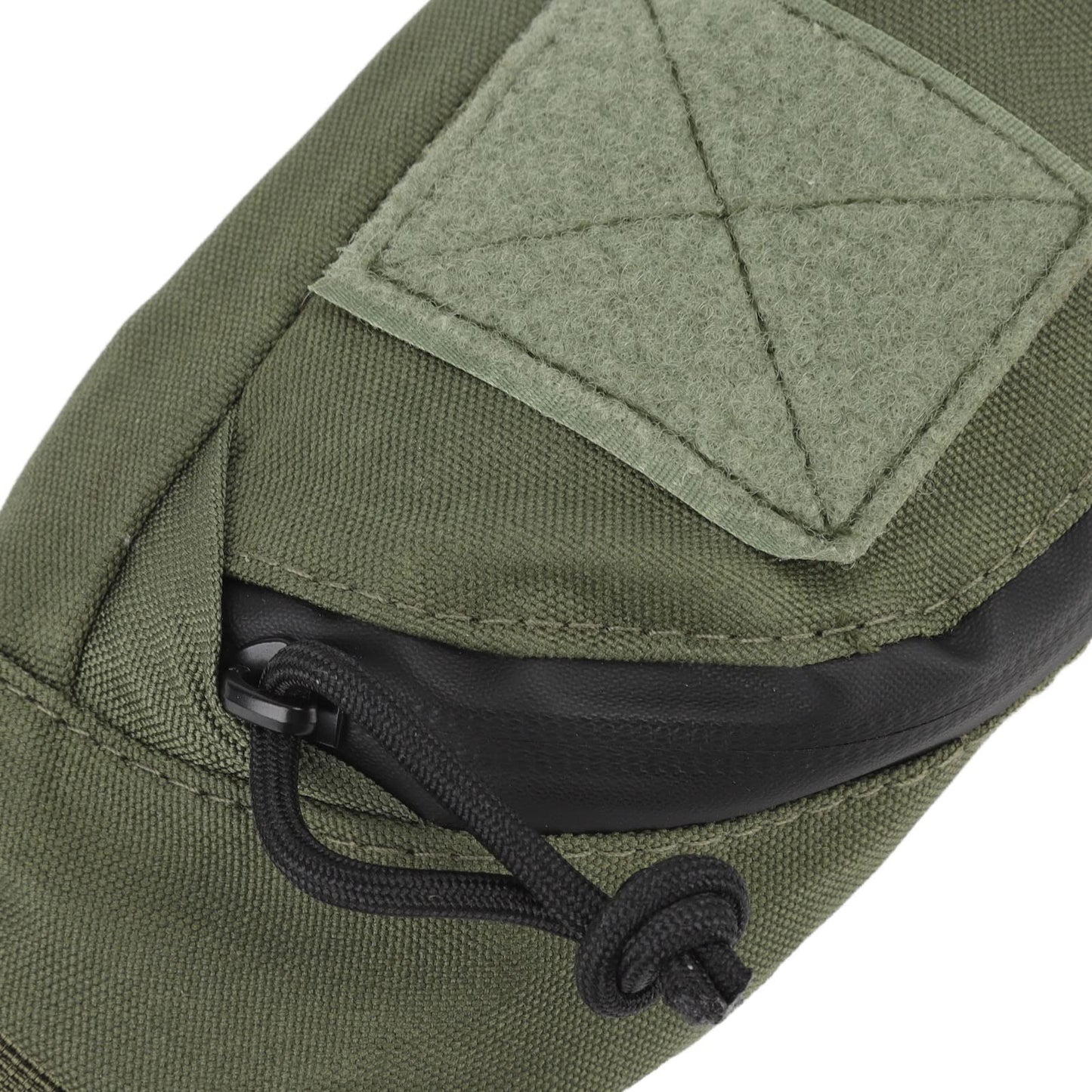 Backpack Shoulder Strap Pouch,Clip On Pouch Attachment Bag Accessory Clip Sundries Pocket Smartphone Pack Case Phone Holder(ArmyGreen)