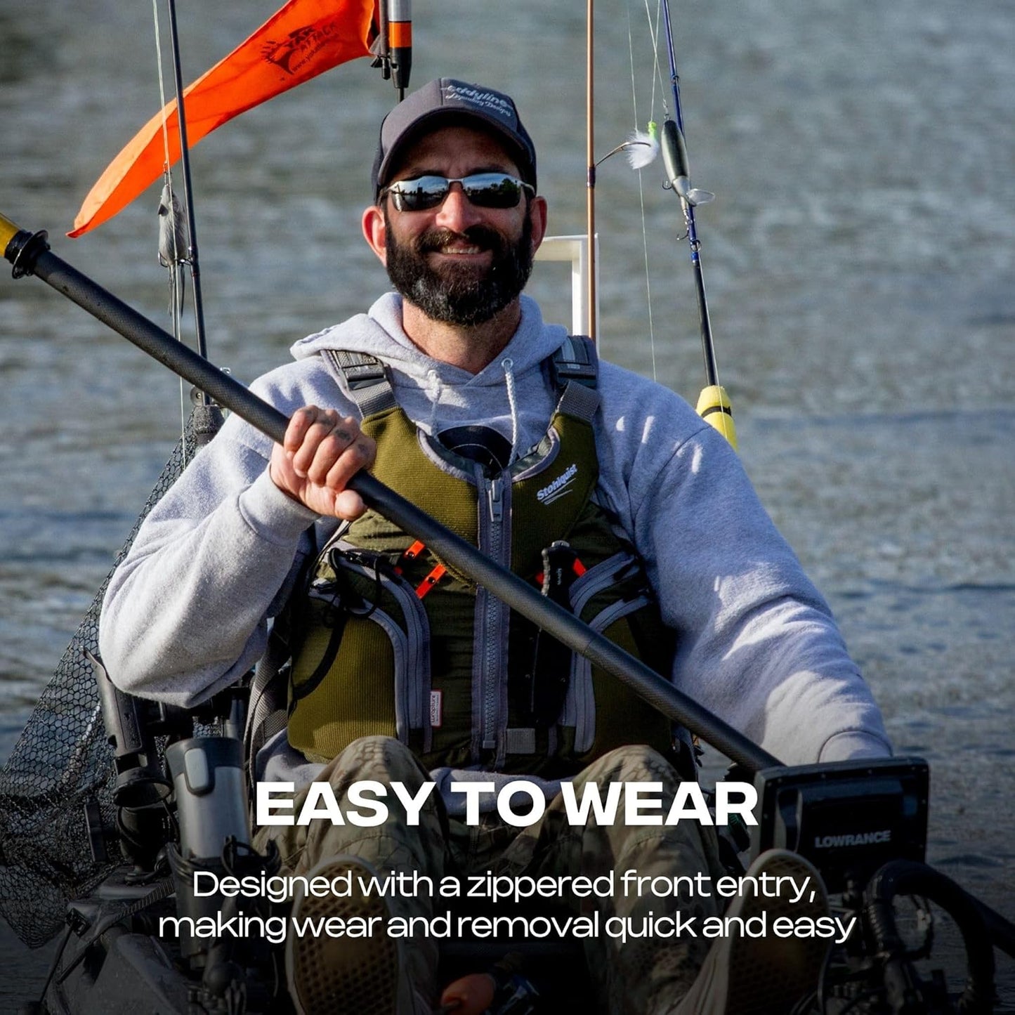 Stohlquist Keeper Fishing Lifejacket (PFD)