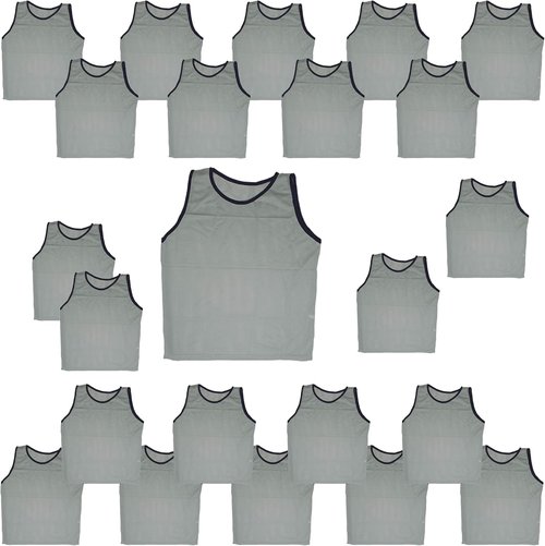 BlueDot Trading Adult & Youth Scrimmage Training Vests for Soccer, Basketball & More – Available in 1, 6, 12, 24 Packs