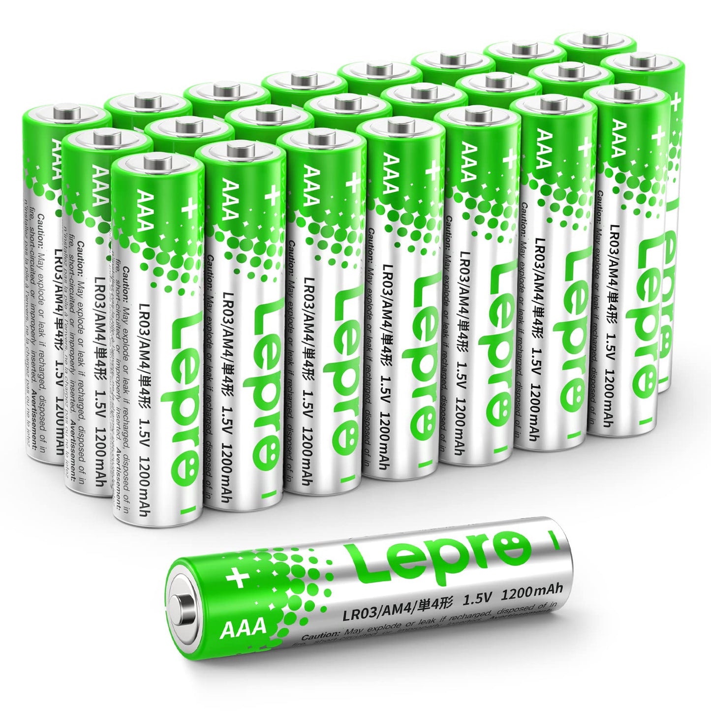 Lepro LED Camping Lantern 3 Lighting Modes and Lepro AAA Batteries 24 Pack