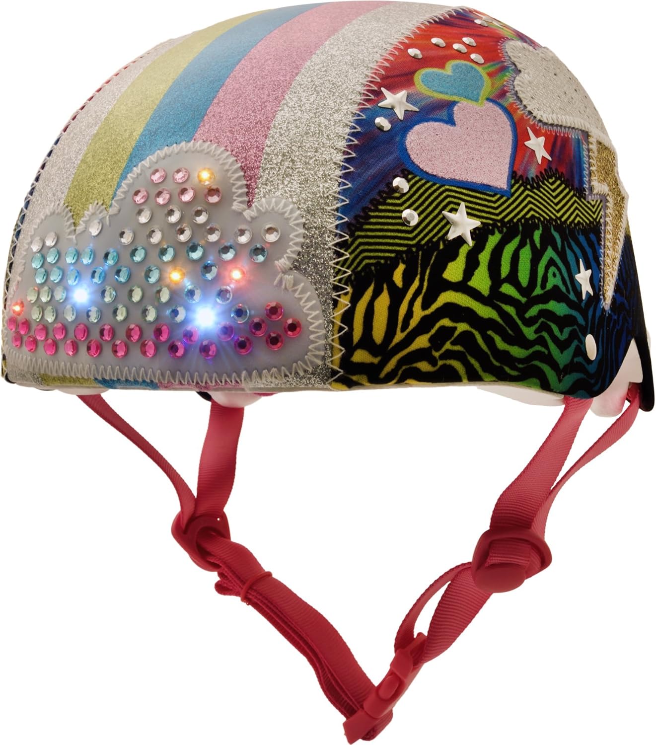 Raskullz Girls 8+ Loud Cloud Sparklez Helmet