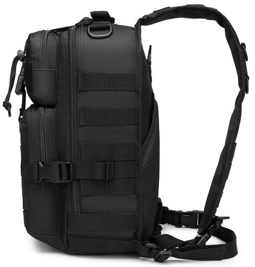 ATBP Tactical Crossbody Sling Backpack Militray Shoulder Holster Bag For Men Chest Pack Hiking Daypack 15L