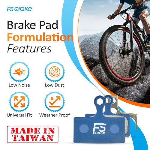 FS-KFDB Bike Brake Pads Shimano XT M8000 M785, XTR M9000 M9020 M987 M988 M985, SLX M7000 M675 M666, Deore M615, RS785 R785, CX75 R515 R315 R317 R517 Ceramic Pads for MTB, Road, and E-Bike