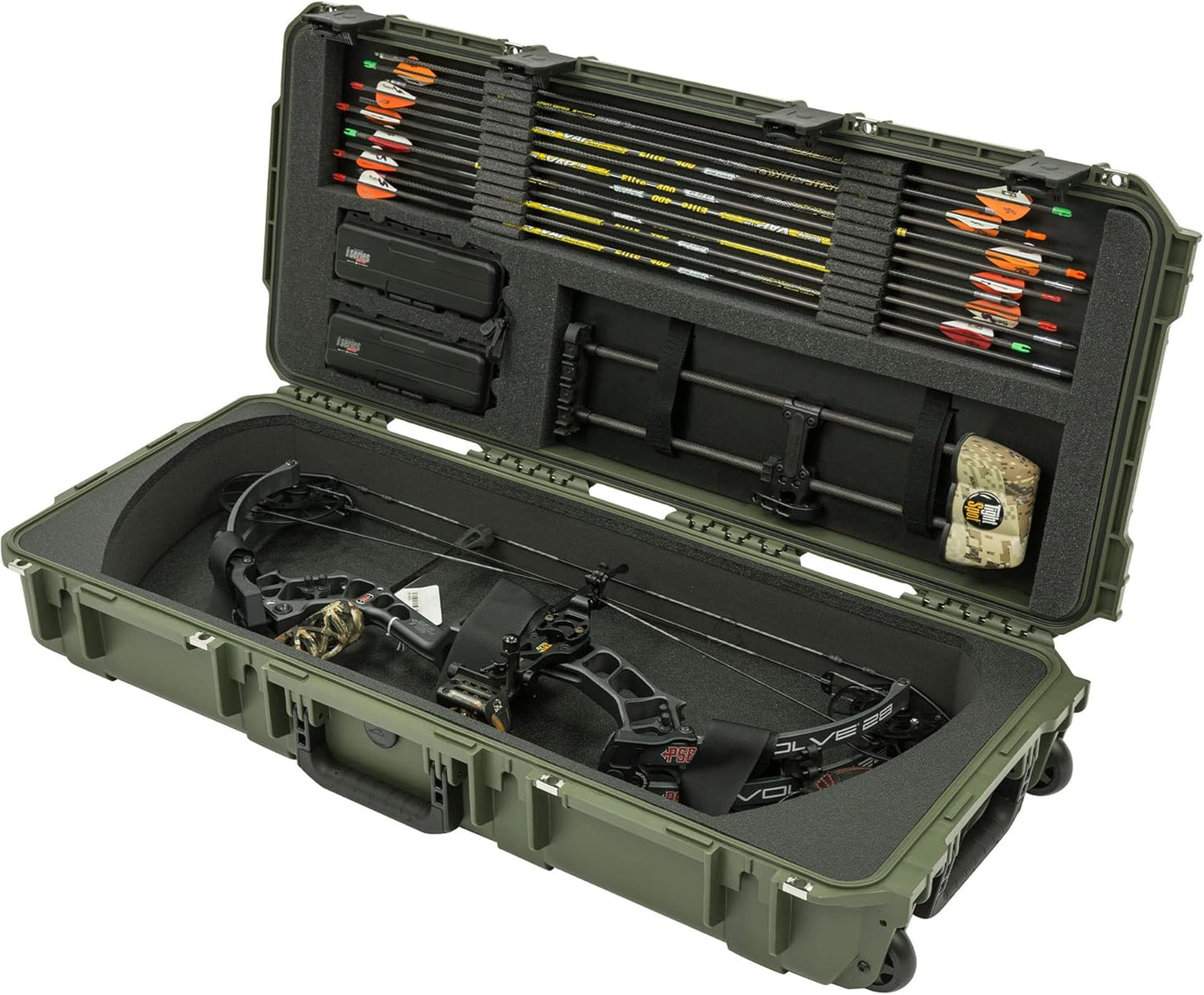 SKB Mathews Hard Shell Compound Bow and Arrow Archery Case with Wheels