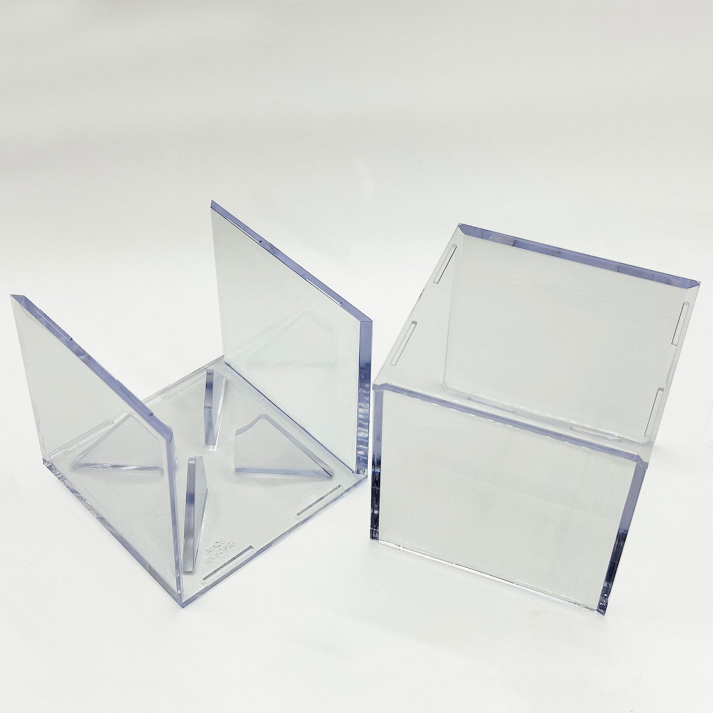 Peak Athletix Baseball & Golf Ball Display Case Acrylic Cube Square Clear Memorabilia Display & Storage Sports Official Baseball Accessories (Golf Ball Case, Standard)