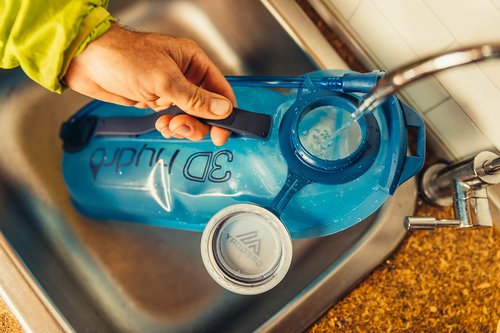 Gregory 3D Hydro 3L Day Hiking/Backpacking Hydration Water Reservoir/Bladder, Optic Blue