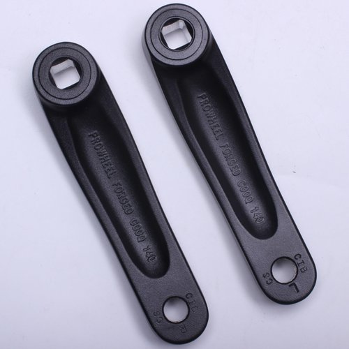 Alps2Ocean Ebike Square Hole Crank Arm,127MM/140MM/152MM/160MM/165MM/170MM/175MM Forged Alloy 6061 Bike Crank Arm for Ebike,Mid Mounted Motor,Torque,Electric Bicycle