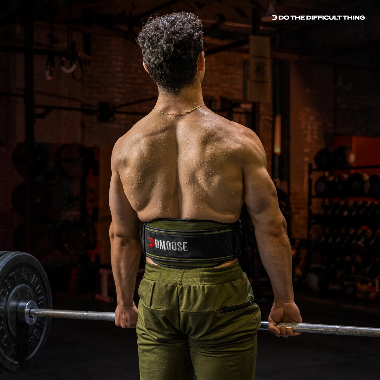 DMoose Weight Lifting Belts for Men & Women - 2 in 1 Adjustable 4" 6" Width - Workout Belt with Auto-Locking Buckle - Optimal Back Support Lifting Belts for Weightlifting, Powerlifting, Squats