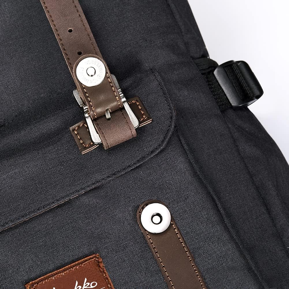 KAUKKO Backpack, (Black (E5-3), 45 x 27 x 17cm (HxBxT)