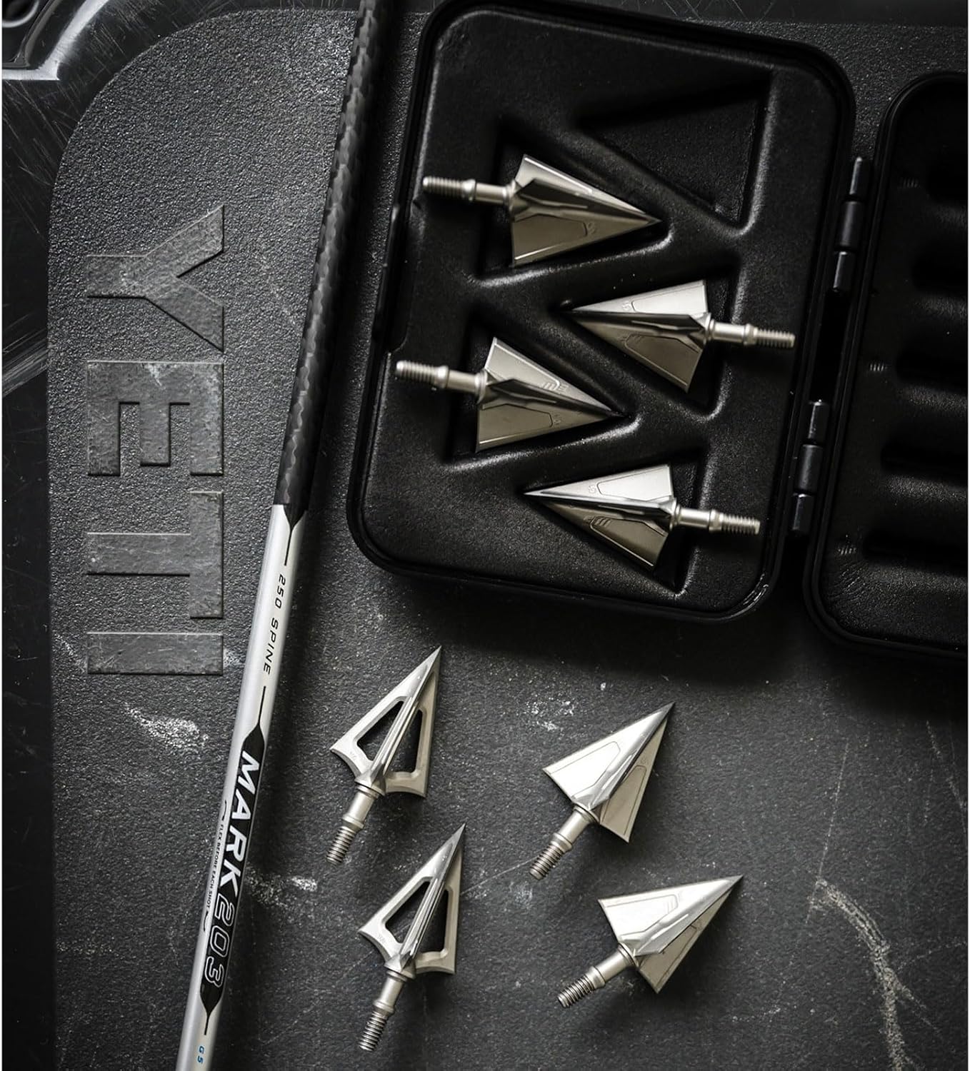 G5 Vault Broadhead Case - Durable Portable Archery Hunting Gear Safe Box with Foam-Padded Interior & Secure Latch Closure