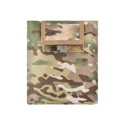 Dotacty MOLLE Dump Pouch Roll Up Magazines Recovery Utility Admin Bag Drawstring Foldable Tool Mag Drop Waist Pack for Tactical/Range/Battle/Duty Belt Hunting Shooting Competition (Multicam)
