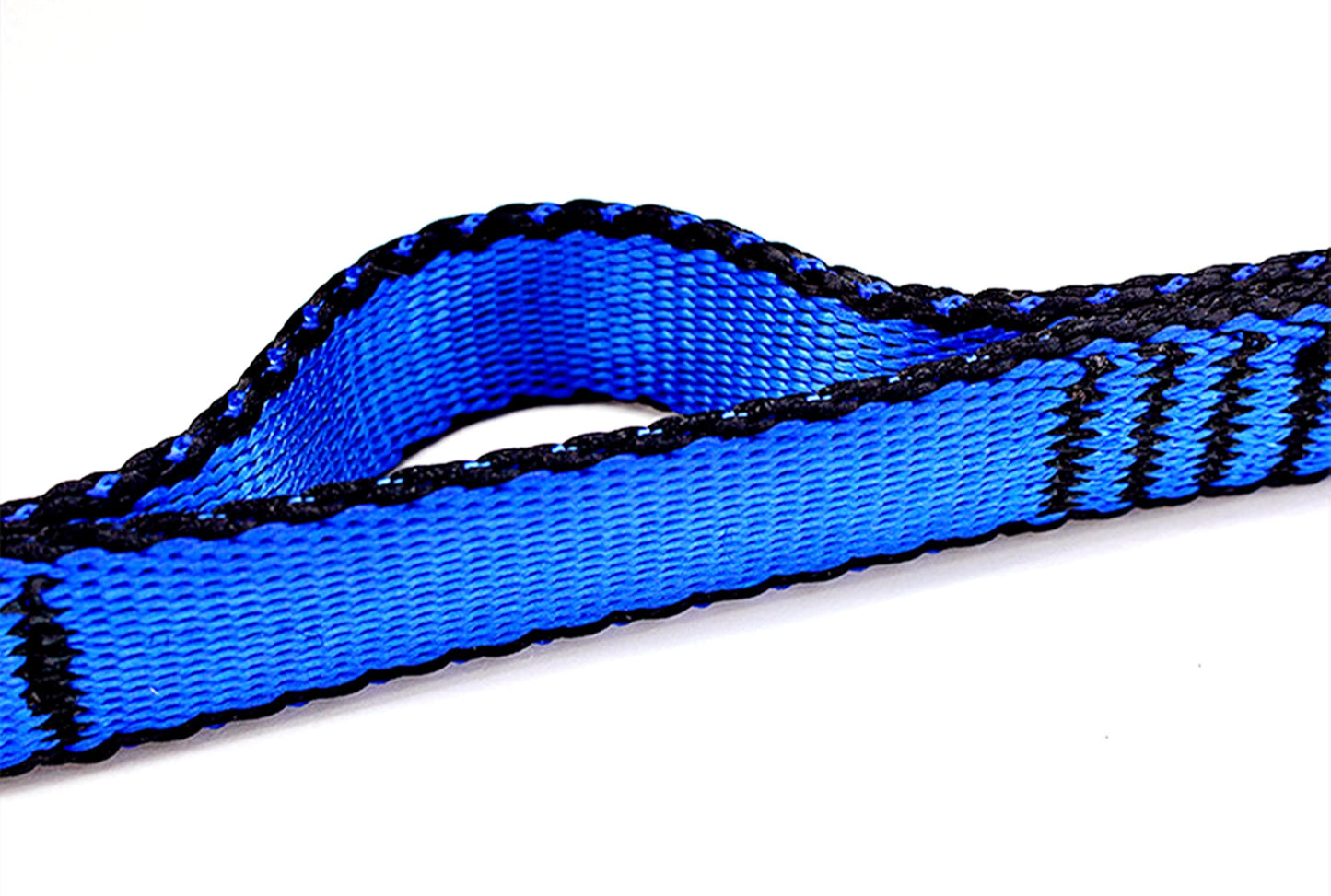 2Pcs 22KN Strong Climbing Strap Daisy Chain Nylon Daisy Chain Adjustable Strap Rope ,Length 110/150/180cmYoga Extend Belt (Blue, 1.1m)