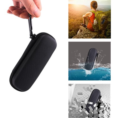 JINMEI Hard EVA Carrying Case Compatible with OLIGHT Arkfeld/Arkfeld Pro Flat Flashlight Dual Light Source EDC Lights case(Only Case).
