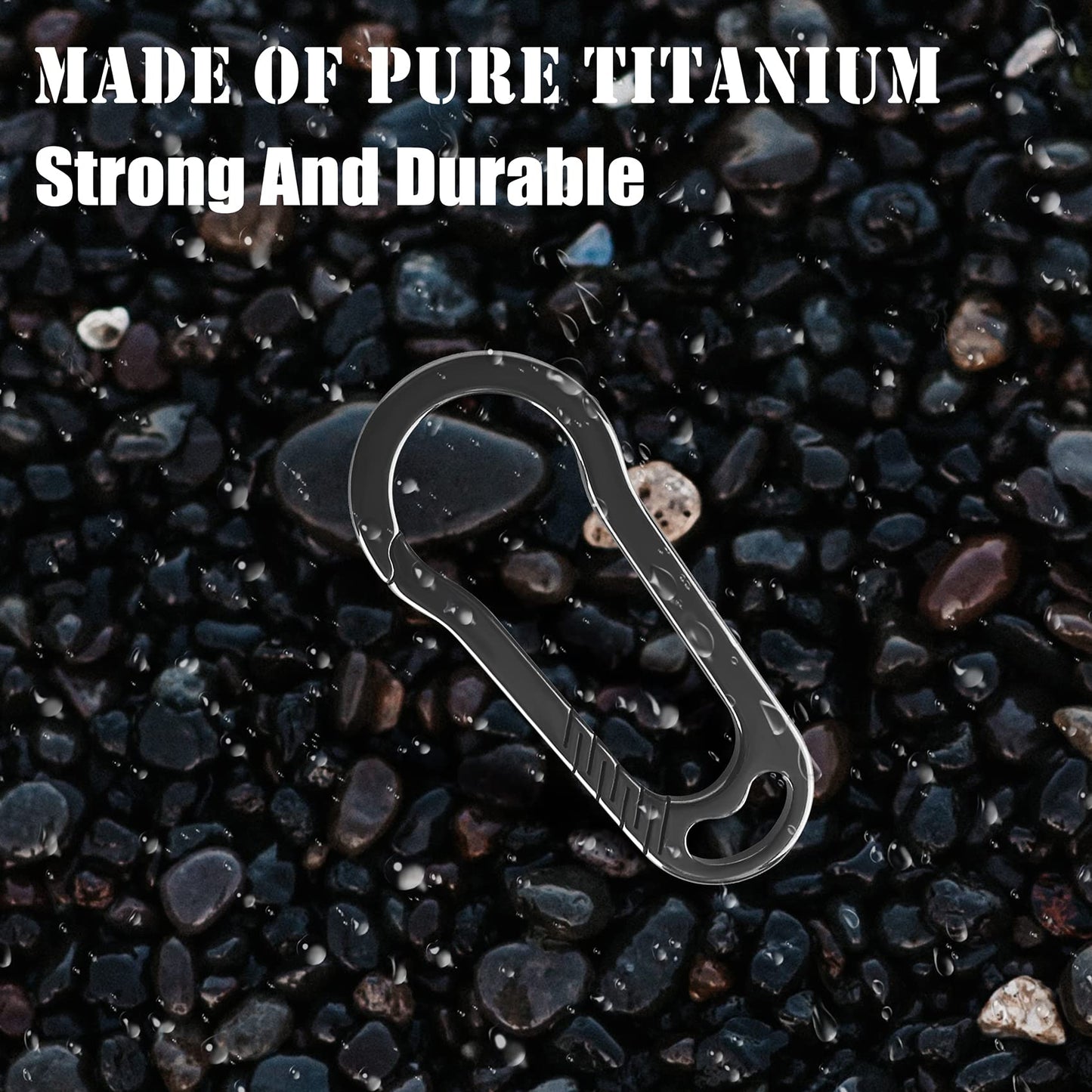 1981LIFE YSK011 2pack Carabiner Keychain Clip for Keys, Heavy Duty Car Key Chains Organizer for Men and Women