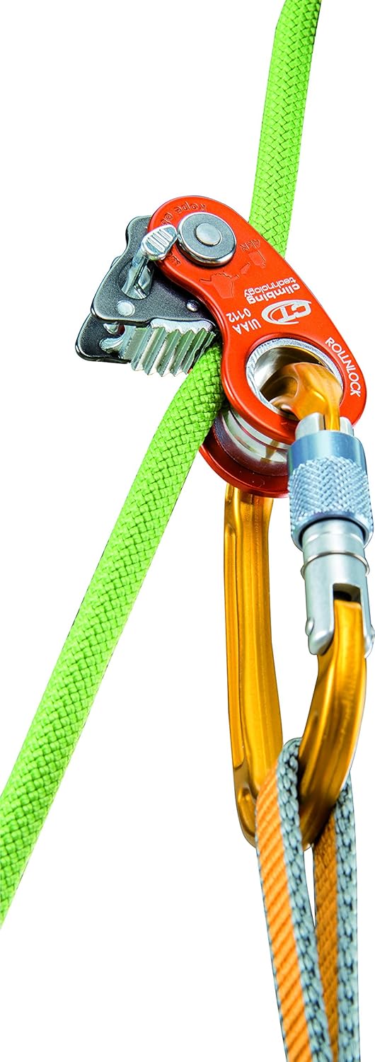 RollnLock Pulley, Orange, One Size