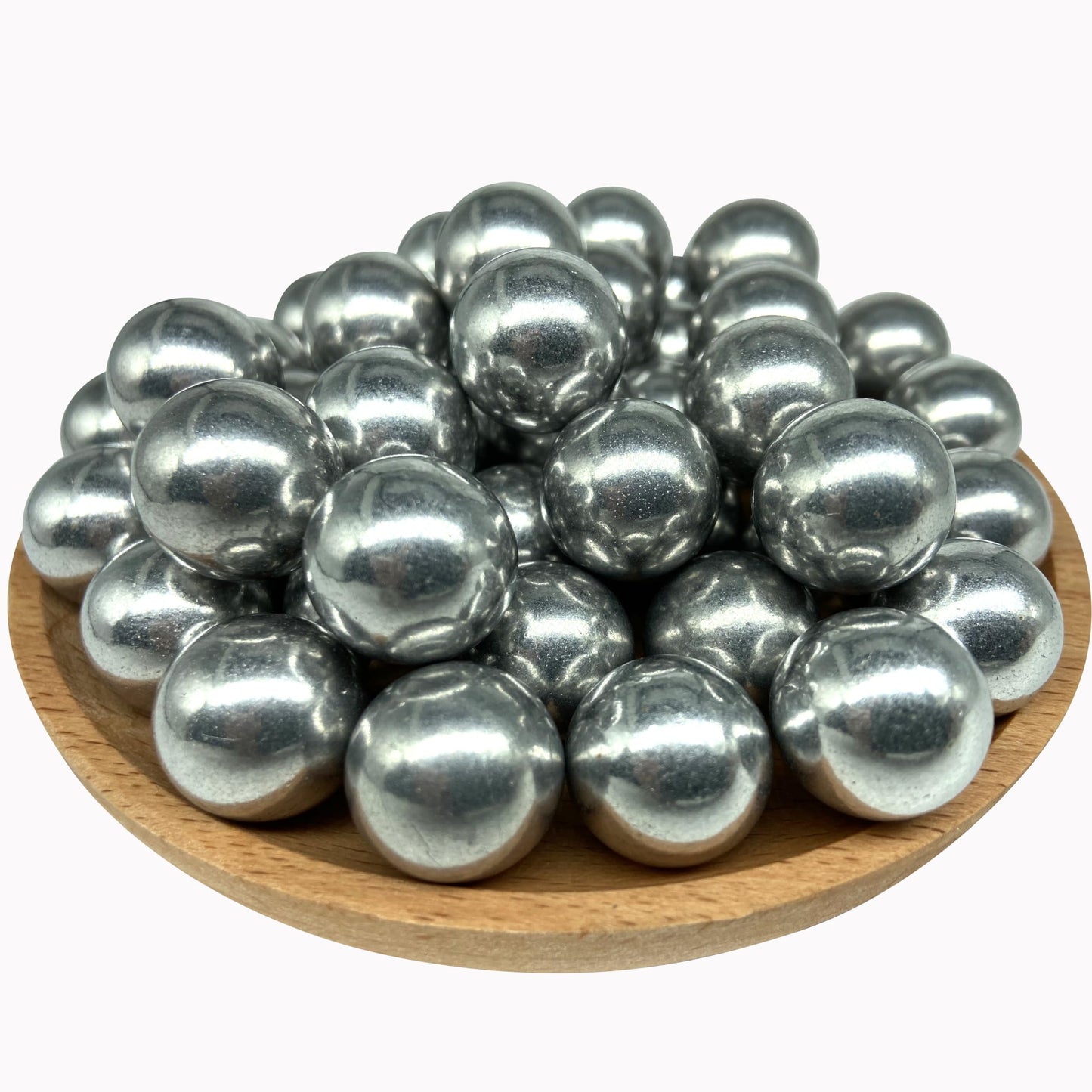 Alien Play 50 x 68 Caliber Self Defense Balls, Hard .68 Cal Aluminum Balls Fit for Byrna SD LE/TCR Salt Supply S2/Pistelle X-68, 7.3 Grams Solid Alu Balls for Home Defense and Plinking